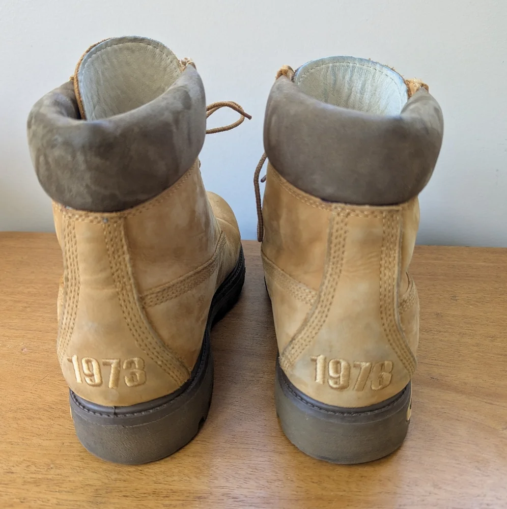 Vintage‎ Y2K Timberland Tan Construction Boots